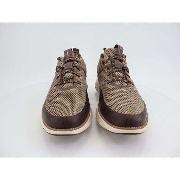 Cole Haan ZeroGrand Atlantic Sneaker Size 13M Brown Beige Knit Mesh Lace Up - Picture 2 of 12